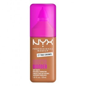 NYX Professional Makeup - Make Em Wonder - Fond de Teint - Tenue 24h - Pas deffet plâtre - Acide Hyaluronique et extrait de