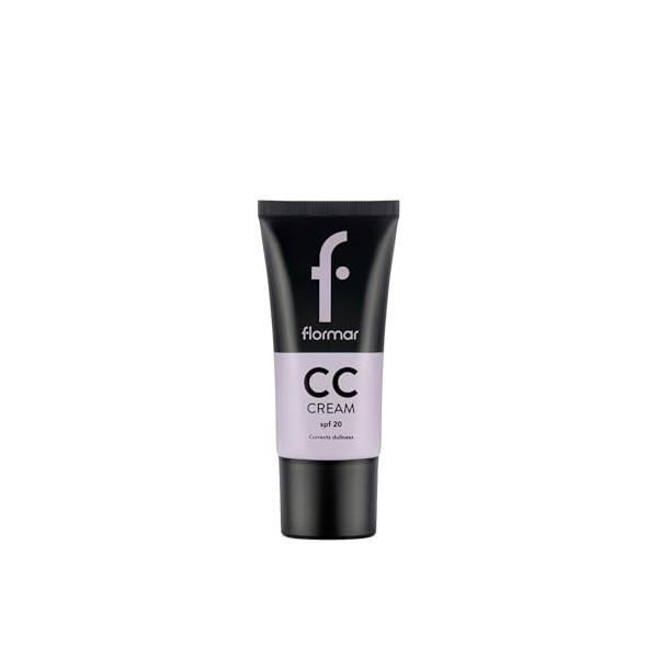 Flormar CC Crème SPF 20 Anti-Déshydratation avec texture crémeuse pour un look naturel No. CC01