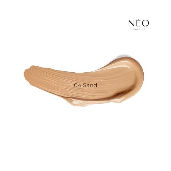 NEO MAKE UP Fond de Teint Fluide - Maquillage - Intense Serum Sheer Foundation - Make Up - Hydratant - Skin Care - Beauté - C