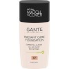 SANTE Naturkosmetik Radiant Care Fond de teint 07 Rose Beige - Fond de teint végétalien avec peptides bio et huiles de qualit