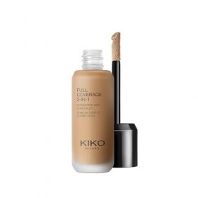 KIKO Milano Full Coverage 2-In-1 Foundation & Concealer 48 - NG100, Fond De Teint/Correcteur 2 En 1 À Couvrance Élevée