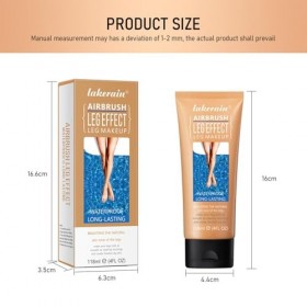 Sugeru Maquillage des Jambes et du Corps, Waterproof Leg Makeup No Transfer, Leg Makeup Lotion pour Couvrir les Cicatrices, T
