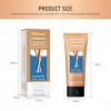 Sugeru Maquillage des Jambes et du Corps, Waterproof Leg Makeup No Transfer, Leg Makeup Lotion pour Couvrir les Cicatrices, T