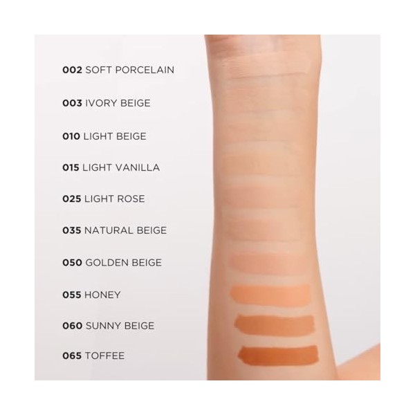 Eveline Cosmetics Fond de Teint Liquide Control HD avec Niacinamide - 035 Beige Naturel