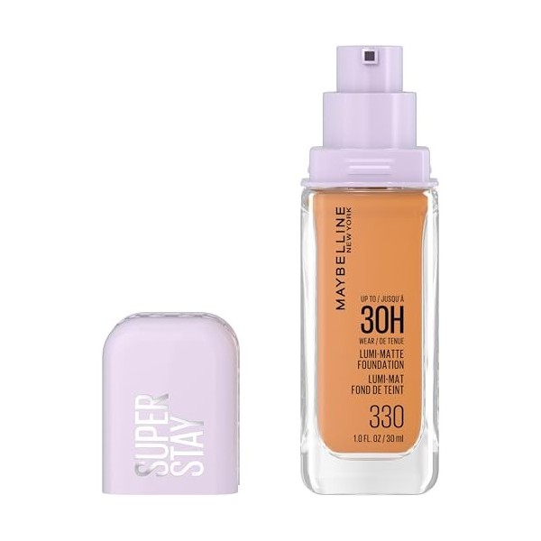 Maybelline New York - Fond de Teint Liquide Longue Tenue - Ultra-Résistant - Fini Mat Lumineux - Enrichi en Acides Aminés - T