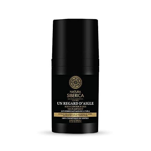 Natura Siberica Soin Contour des Yeux pour Hommes Un Regard dAigle 30 ml