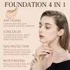 Fondation Liquide, Flawless Colour Changing Warm Skin Tone Foundation, Fond de teint changeant de couleur SPF50+ Correcteur H