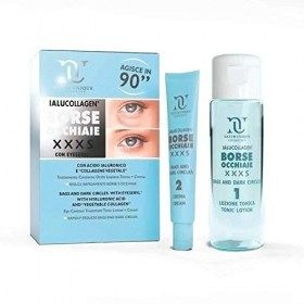 Natur Unique Ialucollagen Sac à lunettes XXXS - Traitement contre les sacs et les lunettes efficaces pour homme et femme en s