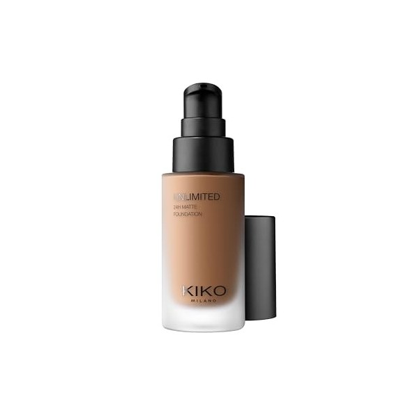 KIKO Milano Unlimited 24H Matte Foundation 9 NG, Fond De Teint Mat Fluide Longue Tenue Jusqu’À 24 Heures