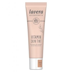 lavera Vitamin Skin Tint Medium 02 - Fond de teint pour un teint frais - dissimule les fines imperfections - perfectionne la 