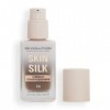 Makeup Revolution, Skin Silk Serum Foundation, Light to Medium Coverage, Contains Hyaluronic Acid, F16, 23ml