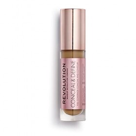 Makeup Revolution Makeup Revolution, Conceal & Define, Fond de Teint, F12.5, 23ml