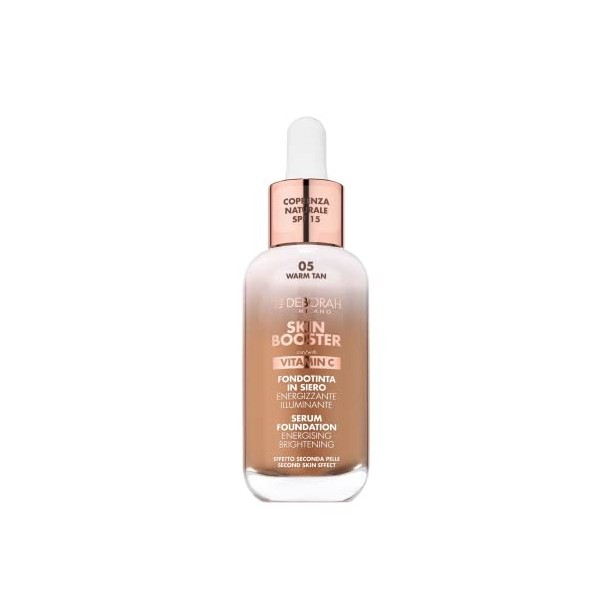 Deborah Milano Skin Booster Fondotinta In Siero 5 Warm Tan 30ml