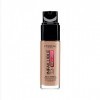 LOréal Paris - Fond de Teint Fluide Infaillible 32h Fresh Wear - Tous Types de Peau - Teinte : Sable Beige 225 - 30 ml