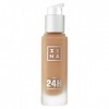 3INA MAKEUP - The 24h Foundation 621 - Fond de Teint Beige foncé avec Sous-Teinte Neutre - Fond de Teint Couvrant Imperfectio