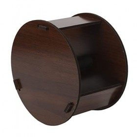 Porte-papier en bois pour le cou, distributeur de papier jetable pour salon de coiffure, salon de coiffure, salon de beauté