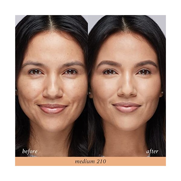 Julep Cushion Complexion Correcteur de teint 5 en 1 210 moyen Correcteur et fond de teint avec extrait de curcuma, huile de