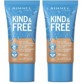 Rimmel - Perfecteur de teint Kind & Free - 160 Vanilla Lot de 2 