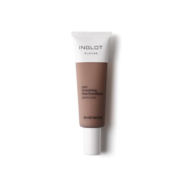 Inglot Playinn Fond de Teint Lissant YSM | Formule Légère et Confortable | Teint Lisse et Matifié | Couvrance Légère à Moyenn