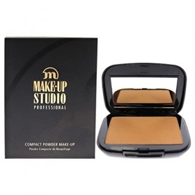 Make-Up Studio Compact Powder Foundation 3-In-1-3 Medium to dark For Women 0.35 oz Foundation