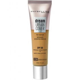 Maybelline New York - Perfecteur de Teint - Protection Anti-UV & Anti-Pollution - Dream Urban Cover - Teinte : Bronze Doré 3