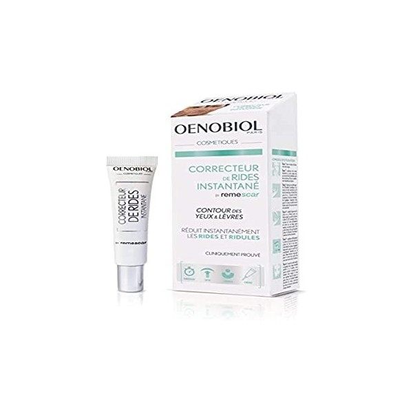 OENOBIOL - Cosmétiques - Correcteur de rides instantané by Resmecar - Contour des yeux et lèvres - 8 ml