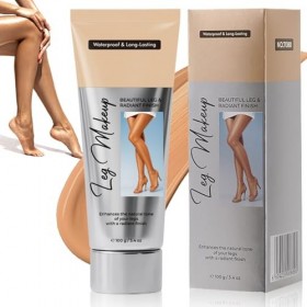 Maquillage pour Jambes Imperméable, Crème de Recouvrement, Fond de Teint Perfecteur de la Peau, Sans Transfert, Couverture Ja