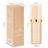 AUYAO Fond de Teint Fluide, Fond de Teint Longue Tenue 24H, Foundation Hydratant SPF50, Foundation Haute Couvrance 4 en 1, Fi