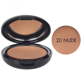 Tahe Compact Foundation Perfect Base de Maquillage Anti-âge, SPF 50+, 15 g 20 Nude 