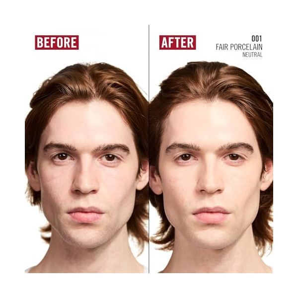 Rimmel London Kind & Free GLOW IT UP Teint Hydratant, 001 Fair Porcelain, Apaise les peaux sensibles, Effet bonne mine, Hydra