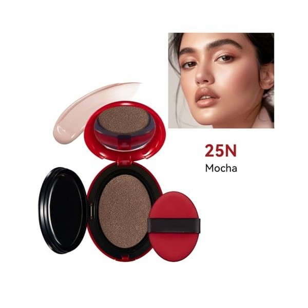 Masque De Fond De Teint À Coussin DAir, SPF40 PA + + Super Fit Masque De Fond De Teint À Coussin DAir, Crème Éclaircissante