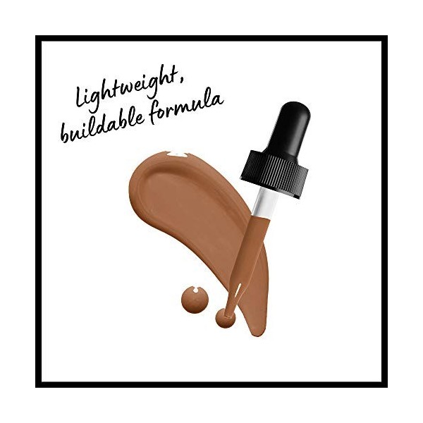NYX Professional Makeup Total Control Pro Drop Fond de Teint Goutte à Goutte, Dosage Précis, Couvrance Modulable et Personnal