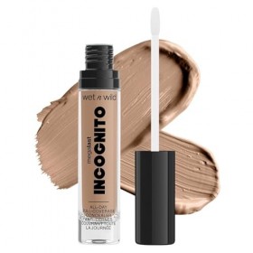 Wet n Wild Megalast Incognito Full-Coverage Concealer, Anti-Cernes Liquide Couvrant Mat Longue Tenue, Correcteur Cernes et Im
