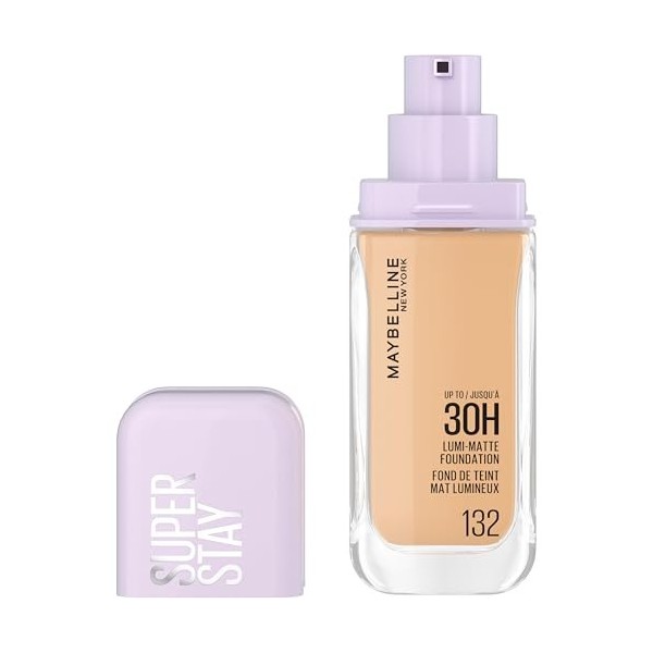 Maybelline New York - Fond de Teint Liquide Longue Tenue - Ultra-Résistant - Fini Mat Lumineux - Enrichi en Acides Aminés - T