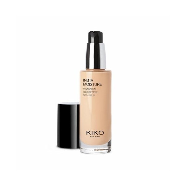 KIKO Milano Instamoisture Foundation 04-1.5N, Fond De Teint Fluide Perfecteur Et Hydratant Spf 25