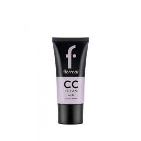 Flormar CC Crème SPF 20 Anti-Déshydratation avec texture crémeuse pour un look naturel No. CC01