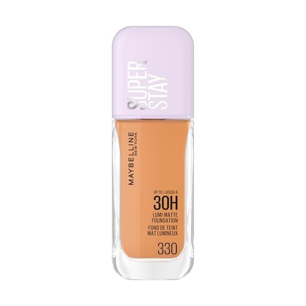 Maybelline New York - Fond de Teint Liquide Longue Tenue - Ultra-Résistant - Fini Mat Lumineux - Enrichi en Acides Aminés - T