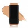 Boobeen Full Coverage Foundation Stick, Cream Foundation Makeup with Brush, Longwear Concealer and Contour Stick With Matte F