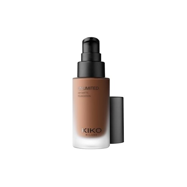 KIKO Milano Unlimited 24H Matte Foundation 10 NR, Fond De Teint Mat Fluide Longue Tenue Jusqu’À 24 Heures