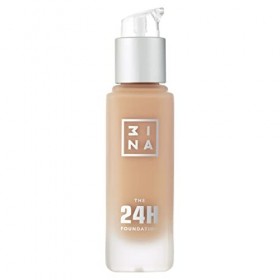 3INA MAKEUP - The 24h Foundation 609 - Fond de Teint Rose clair avec Sous-Teinte Rose/Neutre - Fond de Teint Couvrant Imperfe