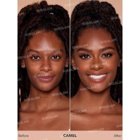 SHEGLAM Skinfinite fond de teint hydratant, impeccable opacité des pores invisibles, légèrement naturel, non gras, doux fond 