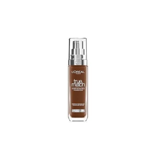 LOréal Paris True Match Fond de teint liquide à lacide hyaluronique et aloe vera 10.N Neutral Deep