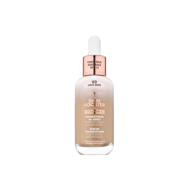 Deborah Milano Skin Booster Fondotinta In Siero 2 Light Beige 30ml