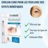 Evolsin® sérum pour les yeux | Soulagement efficace des poches, des rides et des yeux fatigués