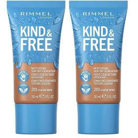 Rimmel - Perfecteur de teint Kind & Free - 201 Classic Beige Lot de 2 