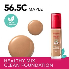 Bourjois - Fond de teint Healthy Mix Clean - 56,5 C Erable Lot de 2 