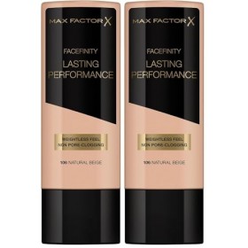 Max Factor Lasting Performance Maquillage 106 Natural Beige 35 ml Lot de 2 