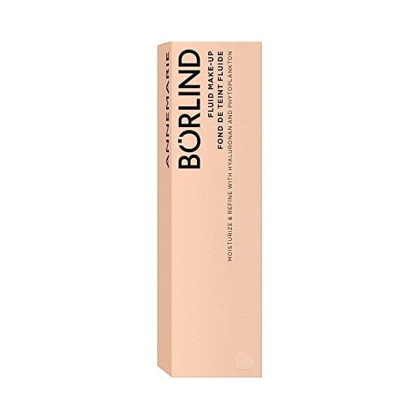 ANNEMARIE BÖRLIND TEINT EFFECTIVE NATURAL BEAUTY - Maquillage liquide 30 ml - Hydratant avec effet matifiant - Régule léqu