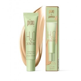 Pixi Beauty H2O SkinTint | Gel Teinté Hydratant | Texture Légère et Résistante à l’Eau | Unifie le Teint et Réduit les Rougeu