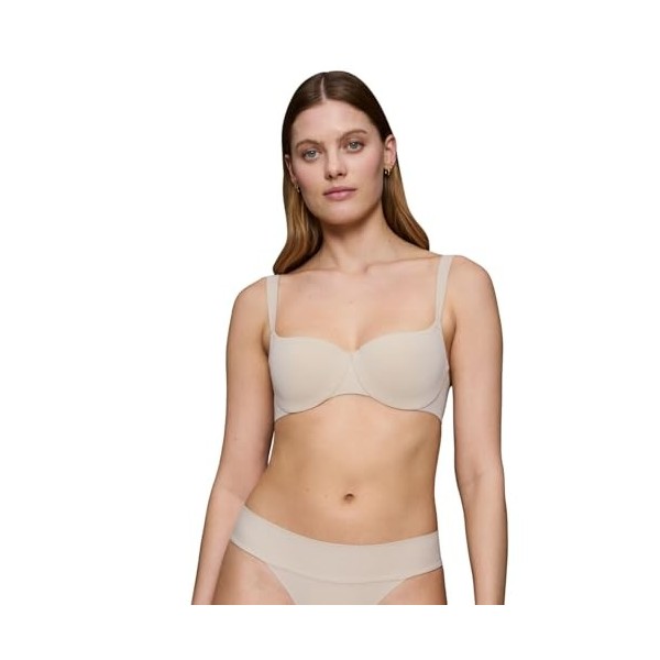 Triumph Body Make Up Illusion Wp01 Ex Soutien-Gorge, Nude Beige, 100C Femme